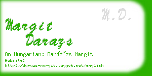 margit darazs business card